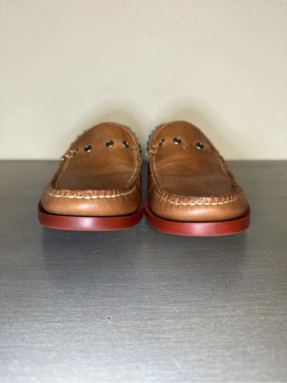 Rancourt & Co Hand Sewn Leather Loafers Men’s 9.5 D Made in Maine USA New